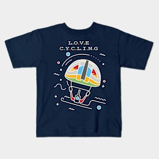 Love Cycling Kids T-Shirt